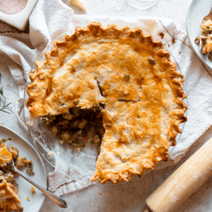 Holiday Menu- Beyond Meat Tourtiere- Price per person